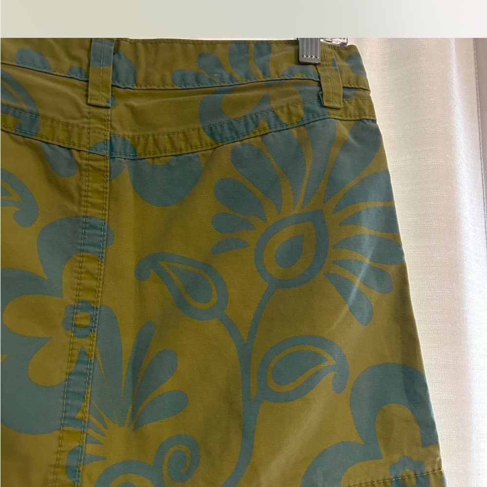 GAP Floral Mini Skirt - Green and Blue - Picture 6 of 7